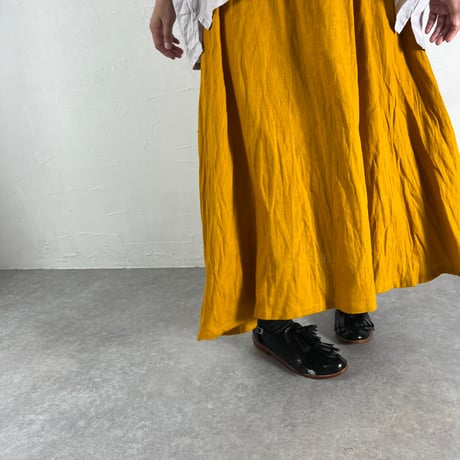 Sikuten ギャザースカート(MUSTARD)