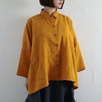 Sikuten  リネンワイドブラウス
