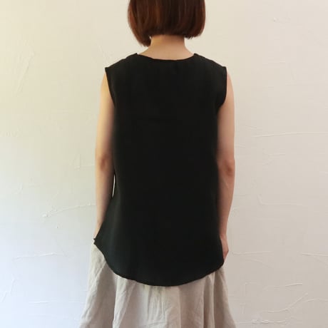 Sikuten リネンタンクトップ