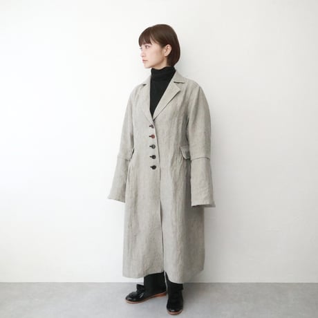 Sikuten リネンスプリングコート
