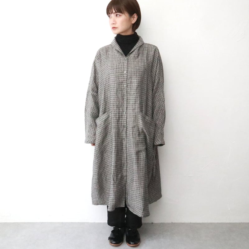 Sikuten リネン織コート | イロアセナイ