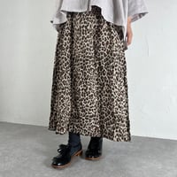 Sikuten ギャザースカート(LEOPARD)