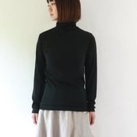 Sikuten  HARD TWIST YARN  スムースコットン  ハイネックカットソー