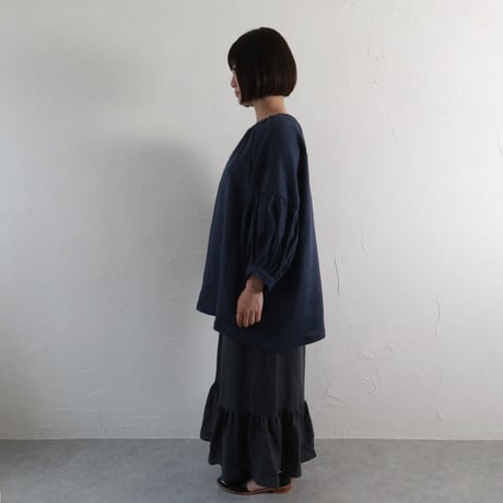 Sikuten リネンパフスリーブチュニック