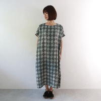 Sikuten リネンスリットワンピース