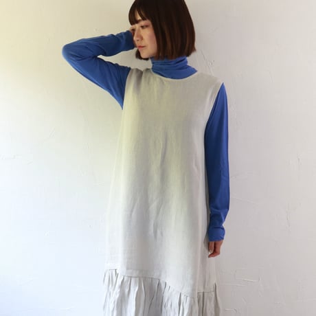 Sikuten  HARD TWIST YARN  スムースコットン  ハイネックカットソー