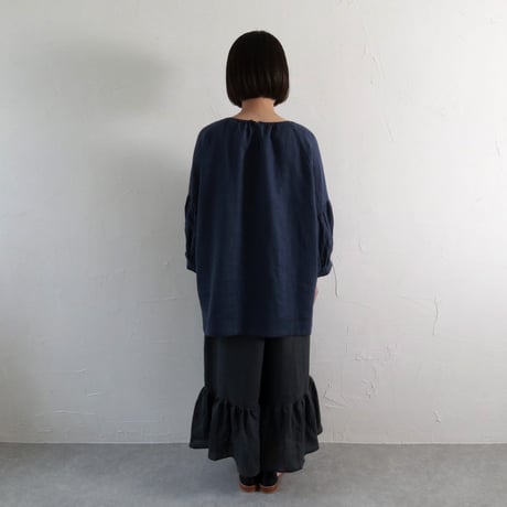 Sikuten リネンパフスリーブチュニック
