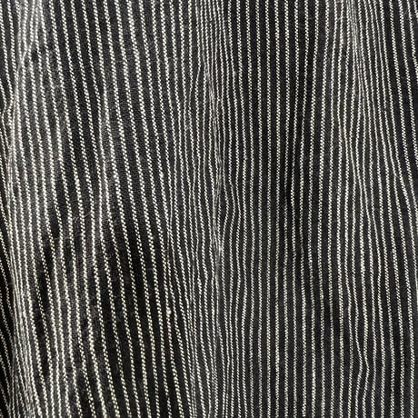 Sikuten ギャザースカート(BLACK STRIPE)