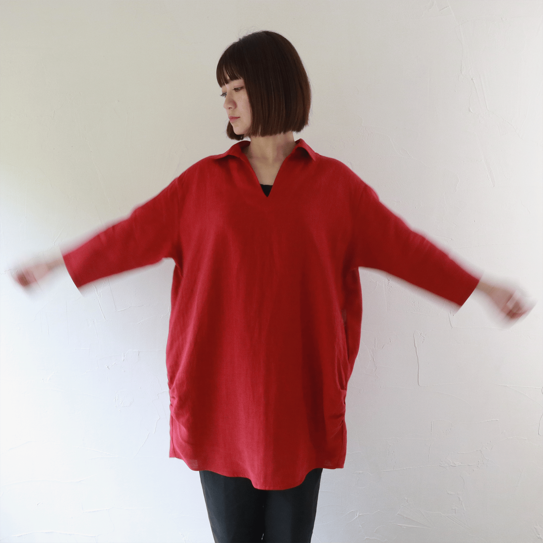 Sikuten 襟付きチュニック | イロアセナイ