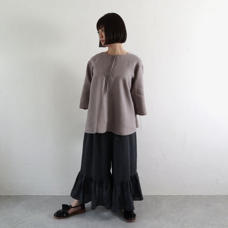 Sikuten  リネンペチパンツ
