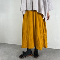 Sikuten ギャザースカート(MUSTARD)