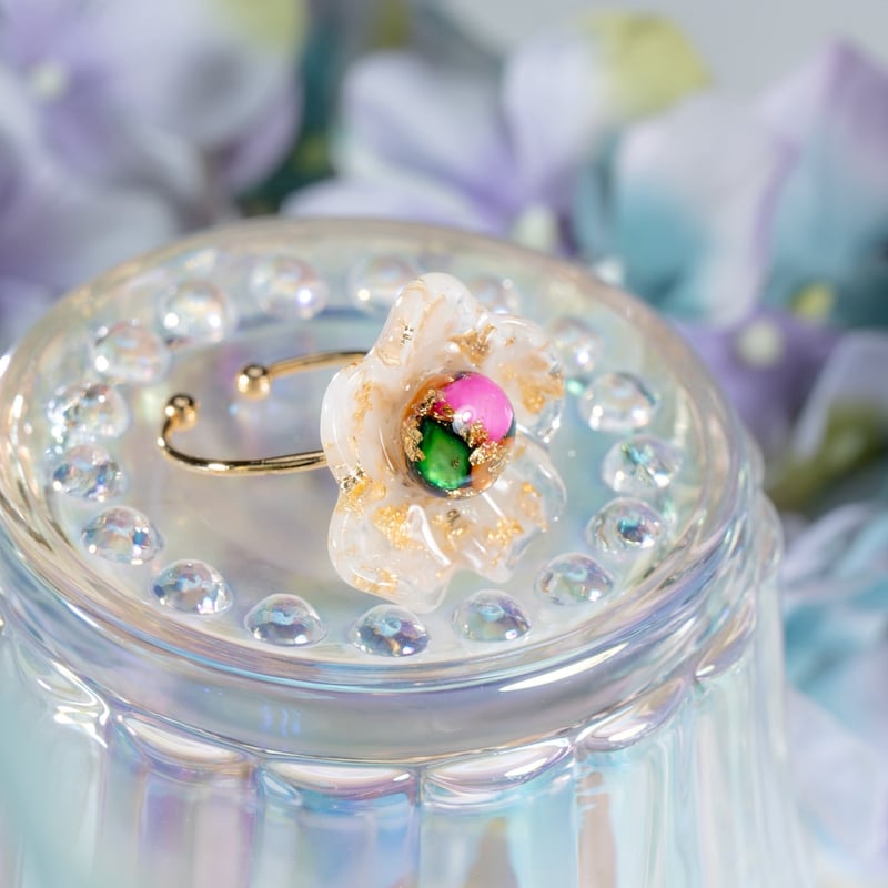 SAZARE FLOWER bloom リング | POCO HOUSE
