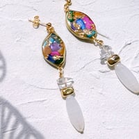 【限定５点】SAZARE Czech glass beadsピアス・イヤリング