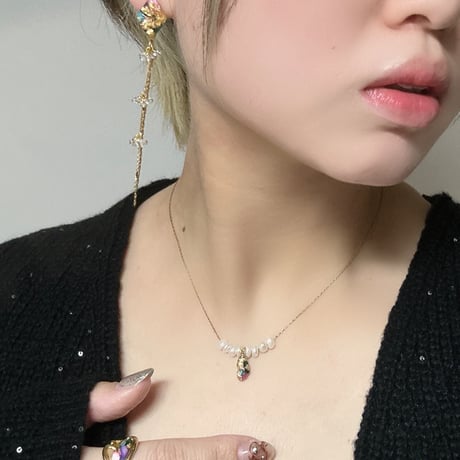 SAZARE diamond longピアス・イヤリング