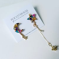 SAZARE MOON & STARピアス・イヤリング