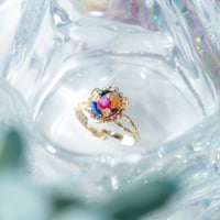 SAZARE FLOWER gold リング