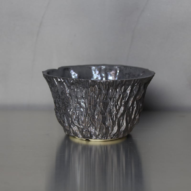 宮下将太 作家鉢 Coral Pot 陶芸家 | 宮下将太 | 植物の器 | smiya pot tall -黒煌- Sales
