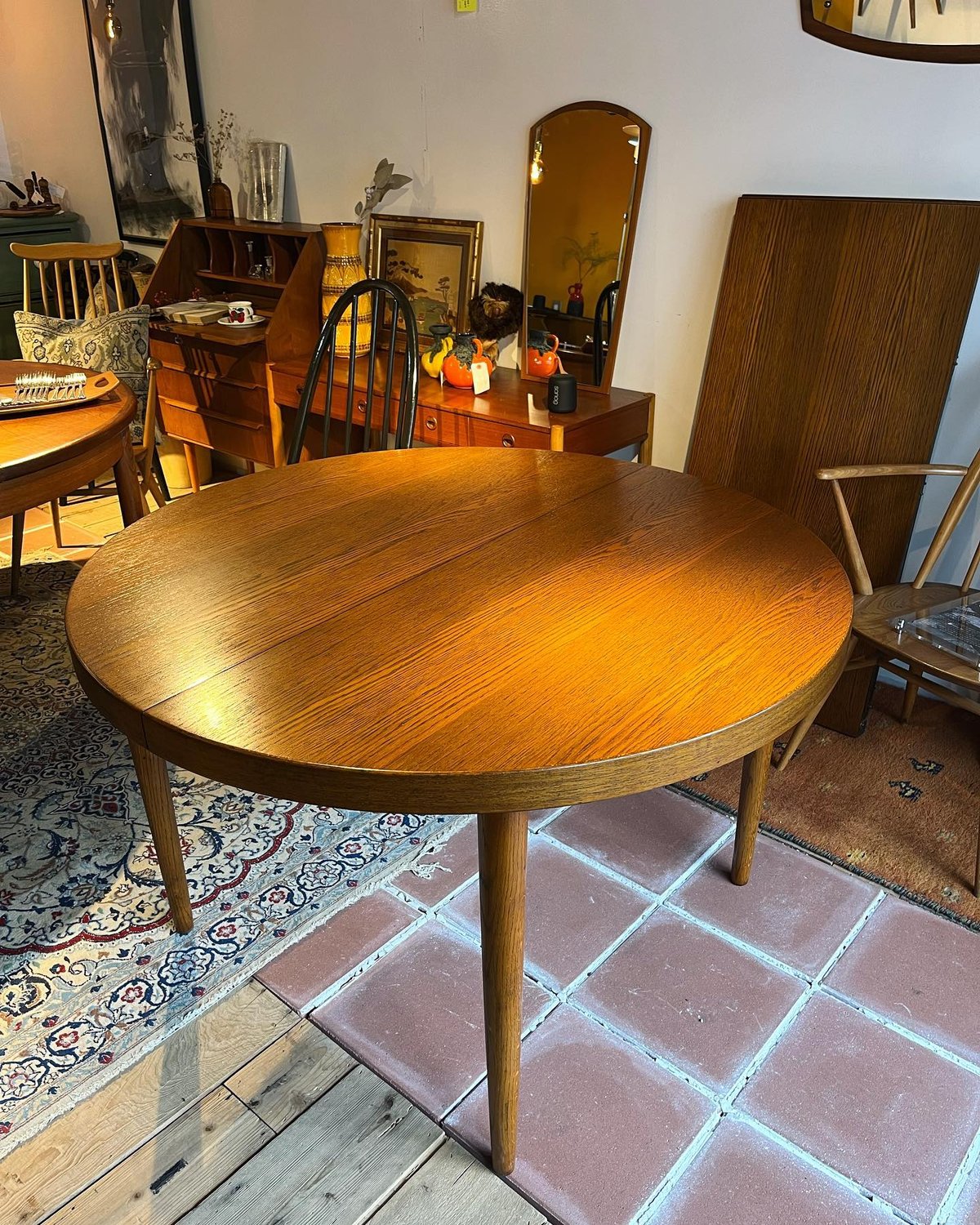 鎌倉店】Kai Kristiansen Round Extension Table | te