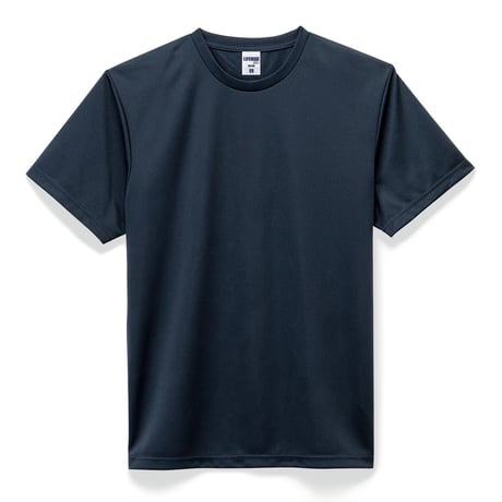 4.3オンス　ドライTシャツ　ネイビー　MS1153-8