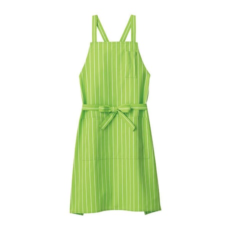 新品未使用 タグ付き】 ヒスクローネ hischrone エプロン 黄緑 STORES