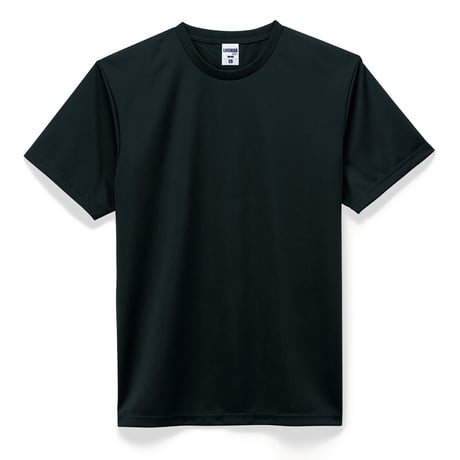 4.3オンス　ドライTシャツ　ブラック　MS1153-16