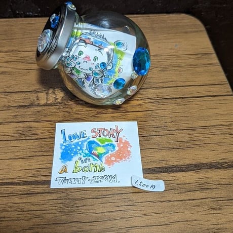LOVE STORY in a bottle