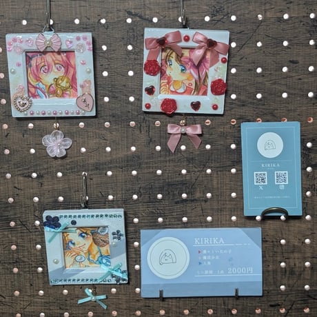 KIRIKA ミニ額展「人魚」
