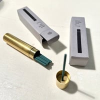 香立てとしても使えるbrassのお香ケース