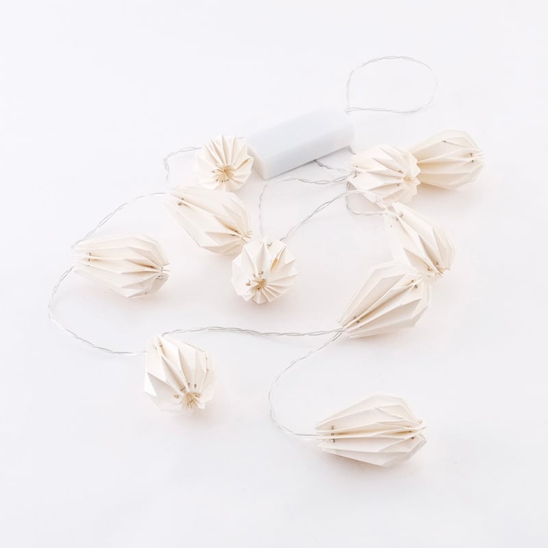 LEDペーパーライト／ホワイト/1.2m／ランタン | OLD1PLUS