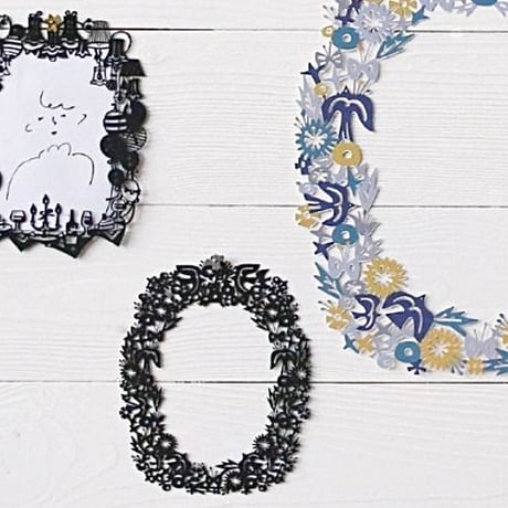 《Re:co》Photo Frame BIRD_Black