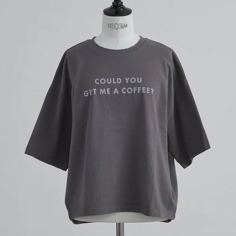 heavenly／ワイドTシャツ／チャコール