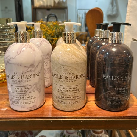 《おすすめ》Baylis＆Harding 大理石柄ハンド＆ボディウォッシュ
