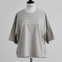 heavenly／ワイドTシャツ／グレージュ