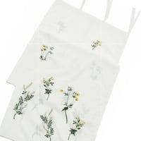 刺繍カーテン／イエロー