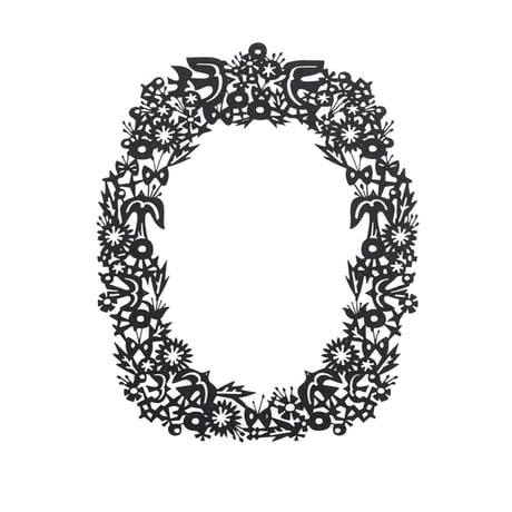 《Re:co》Photo Frame BIRD_Black