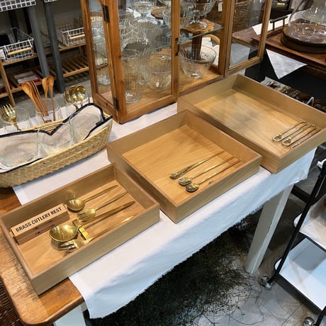 スタッキングトレイ (Ｓ)  OAK WOOD