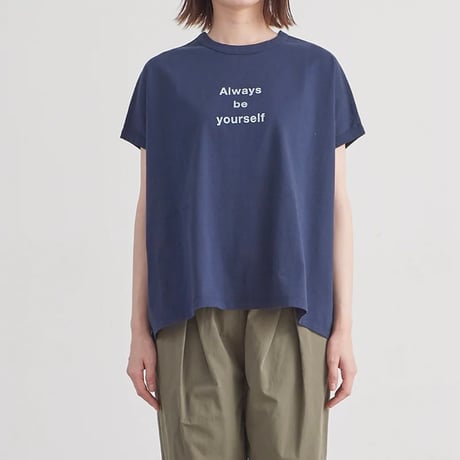 heavenly／ワイドドルマンプリントTシャツ／ホワイト