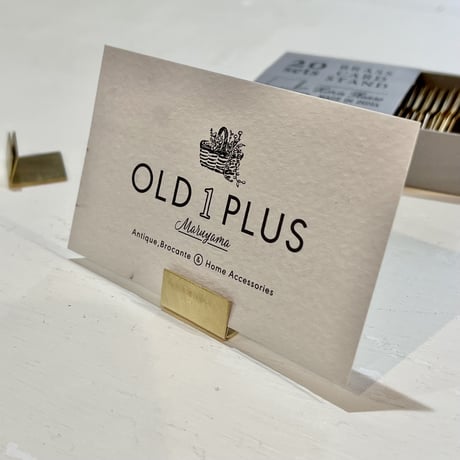 《人気商品》brass カードスタンド／２０個入り