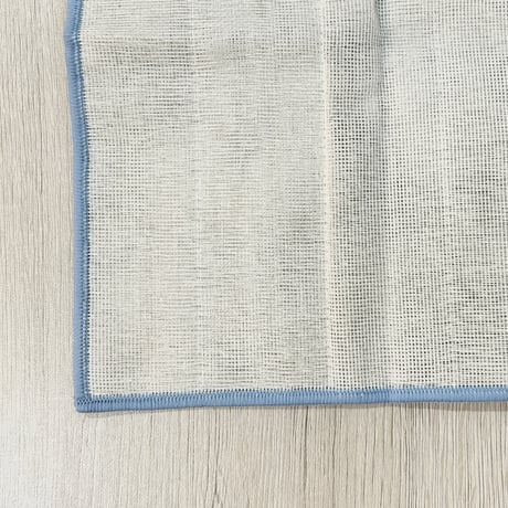 備長炭かや生地ふきん／ブルー