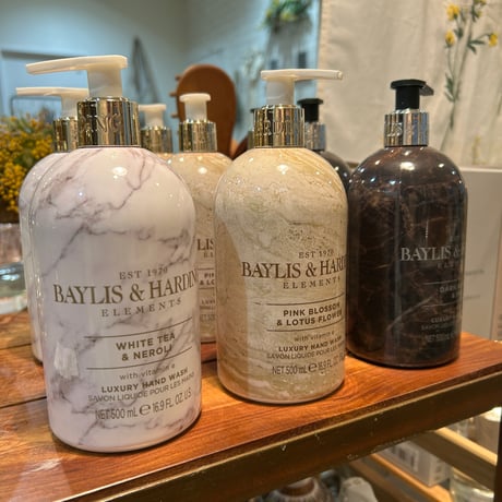 《おすすめ》Baylis＆Harding 大理石柄ハンド＆ボディウォッシュ