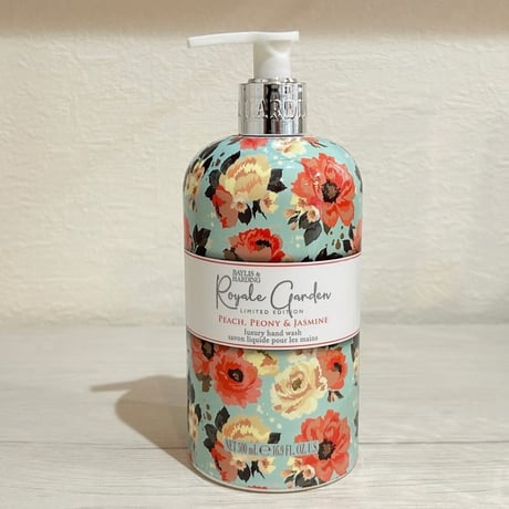 BAYLIS&HARDING ロイヤルガーデン ハンドウォッシュ／ピーチ&ジャスミン