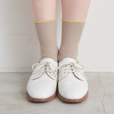 《homie》COTTON RAYON SILK RIB SOCKS コットン レーヨン シルク ソックス