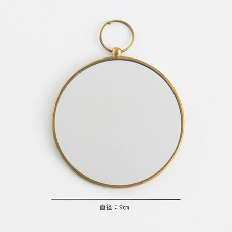 brass  ミラー Ｌ／ポーチ付き