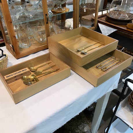 スタッキングトレイ (Ｌ) OAK WOOD