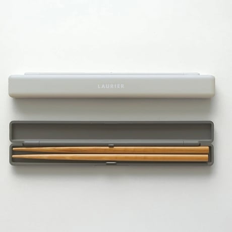 箸箱／グレー