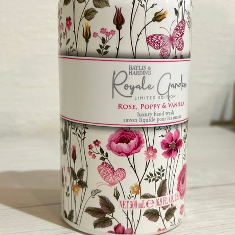 BAYLIS＆HARDING ロイヤルガーデン ハンドウォッシュ／ローズ&ポピー