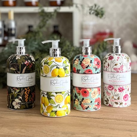 BAYLIS & HARDING ロイヤルガーデン ハンドウォッシュ／レモン＆バジルの香り