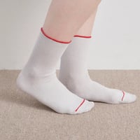 《homie》COTTON RAYON SILK RIB SOCKS コットン レーヨン シルク ソックス