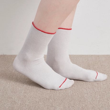 《homie》COTTON RAYON SILK RIB SOCKS コットン レーヨン シルク ソックス
