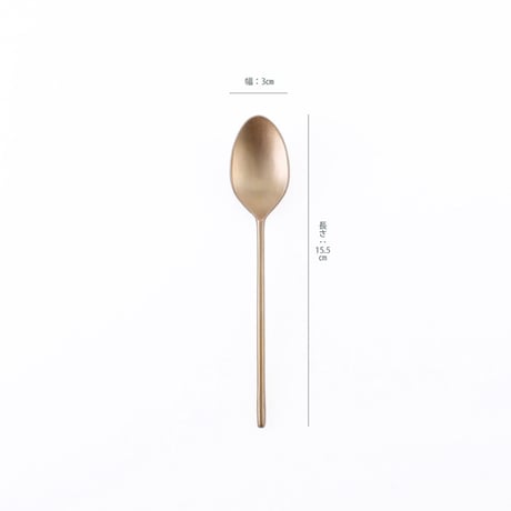 brass デザートスプーン